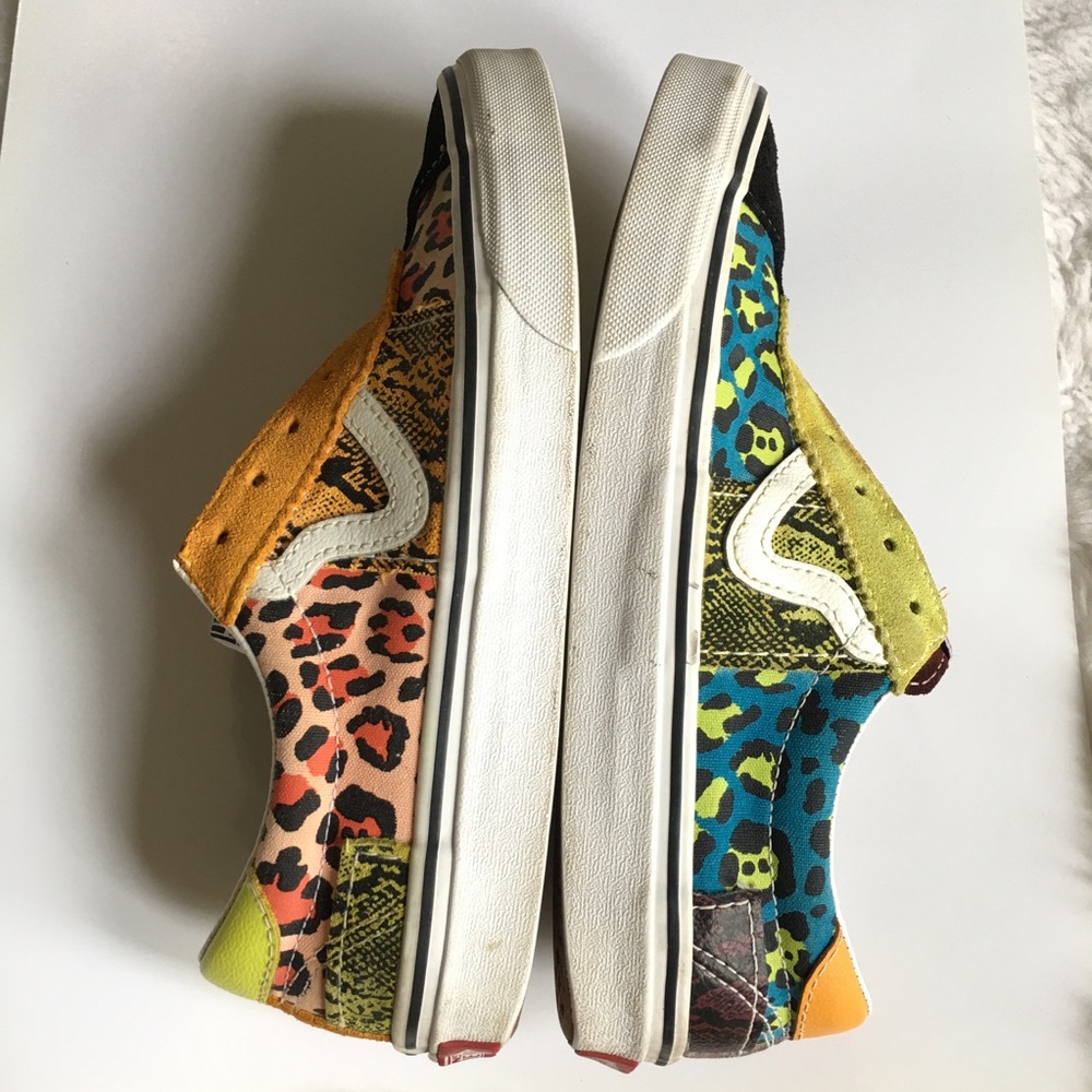 Vans Fu Vans Sport Off The Wall Patchwork Leopard